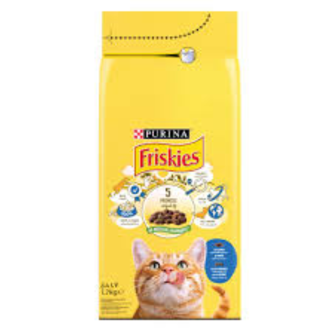 FRISKIES CAT SALMON VEG 1.7KG